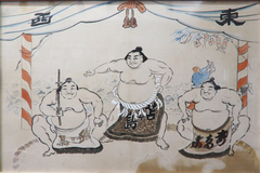 土俵入り絵図